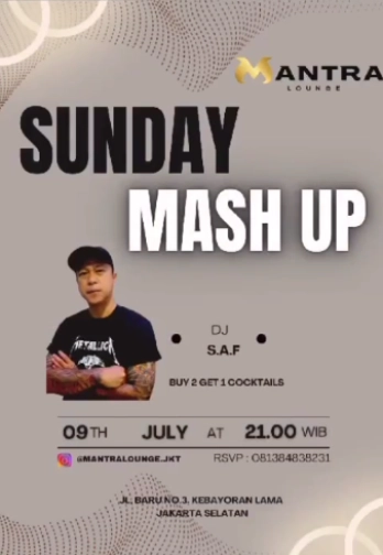 MANTRA LOUNGE JAKARTA - SUNDAY MASH UP