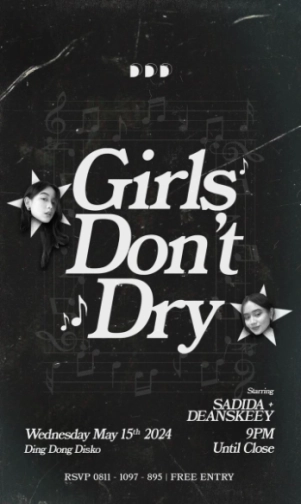 DING DONG DISCO JAKARTA - GIRLS DONT DRY