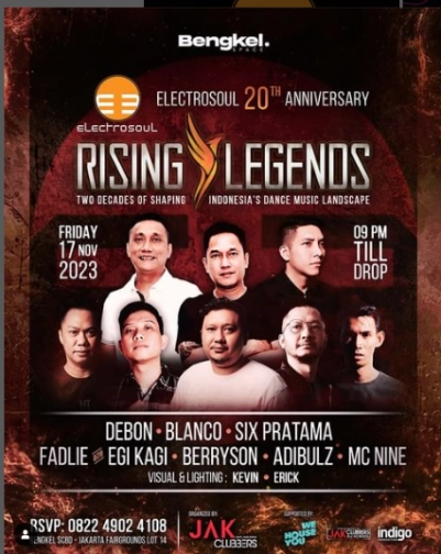 BENGKEL SCBD - RISING LEGENDS