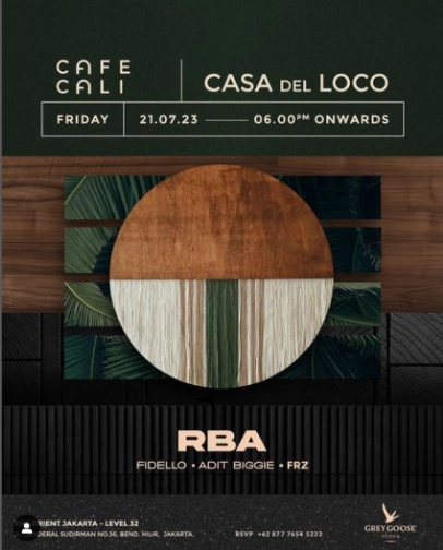 CAFE CALI JAKARTA - CASA DEL LOCO