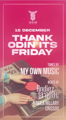 ODIN JAKARTA - THANK ODIN ITS FRIDAY