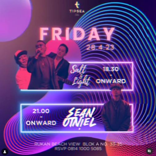 TIPSEA BEACH LOUNGE JAKARTA - FRIDAY