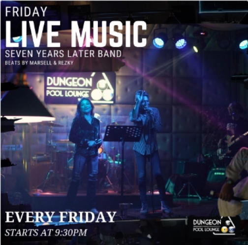 DUNGEON POOL LOUNGE JAKARTA - FRIDAY LIVE MUSIC