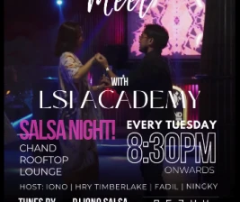 CHAND ROOFTOP LOUNGE JAKARTA  SALSA NIGHT