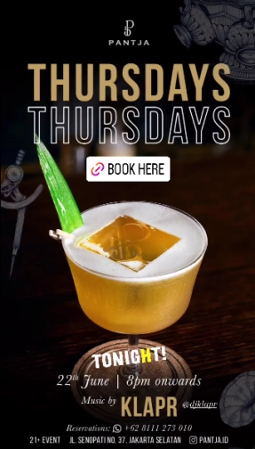 PANTJA JAKARTA - THURSDAYS