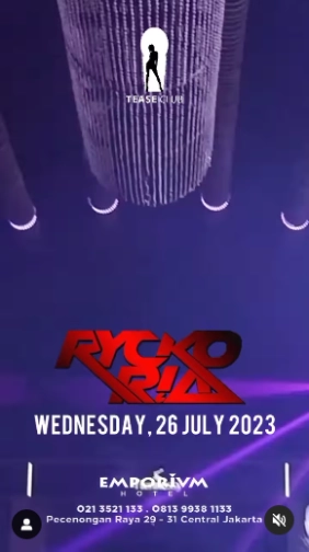 EMPORIUM TEASE CLUB JAKARTA - RYCKO RIA