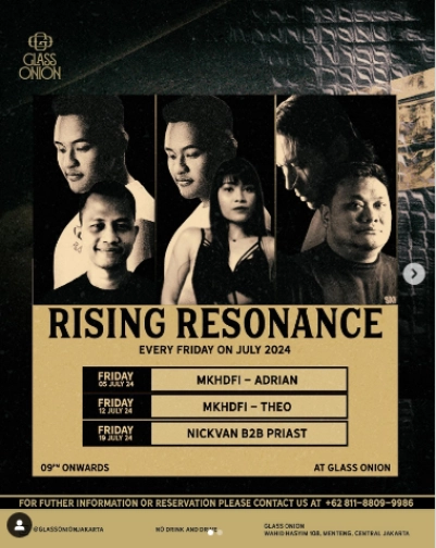 GLASS ONION JAKARTA - RISING RESONNCE