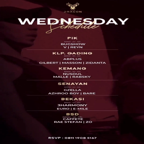 GOLD DRAGON KEMANG - WEDNESDAY