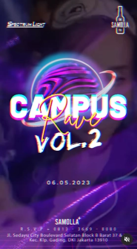 SAMOLLA CAFE & POOL JAKARTA - The Campus Rave Party Vol.2