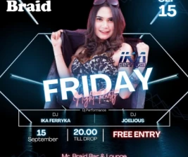 MR BRAID JAKARTA  FRIDAY