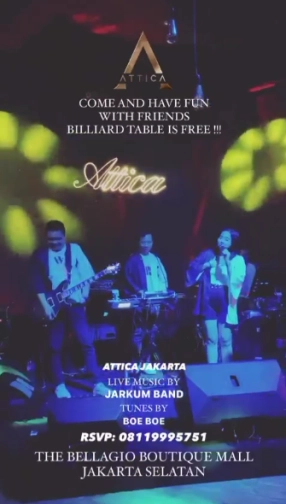 ATTICA JAKARTA - WEDNESDAY