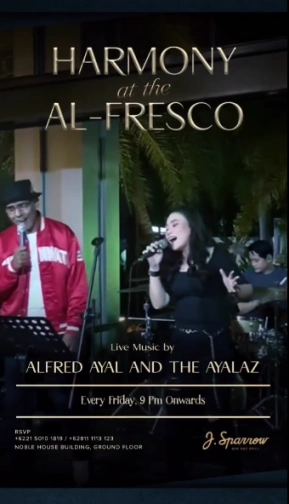 J.SPARROW JAKARTA - HARMONY at the AL-FRESCO