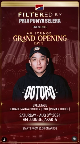 AM LOUNGE JAKARTA - GRAND OPENING DAY 3