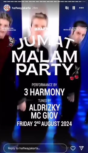 HALF WAY JAKARTA - JUMAT MALAM PARTY