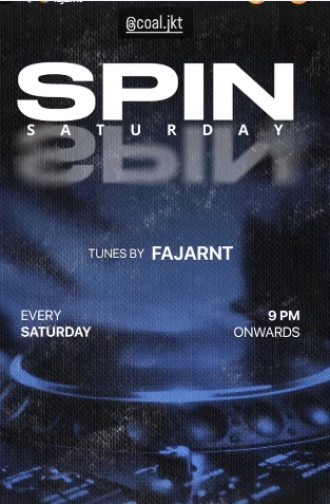 COAL JAKARTA - SPIN SATURDAY