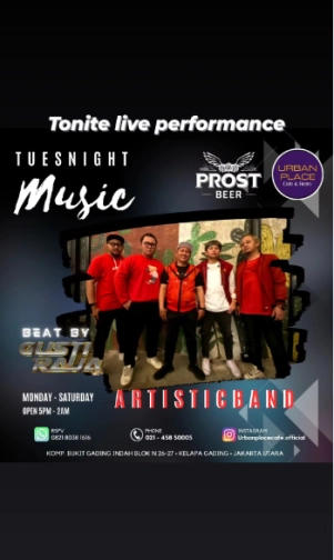 URBAN PLACE JAKARTA - TUESNIGHT MUSIC