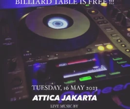 ATTICA JAKARTA  TUESDAY