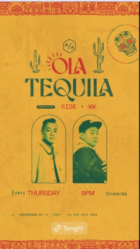 A/A BAR JAKARTA - OLA TEQUILA