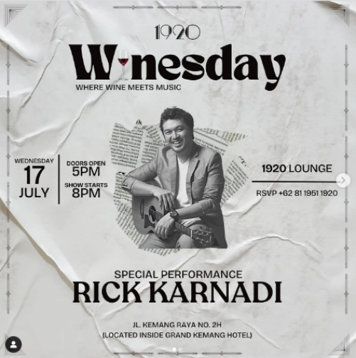 1920 LOUNGE JAKARTA - WINESDAY