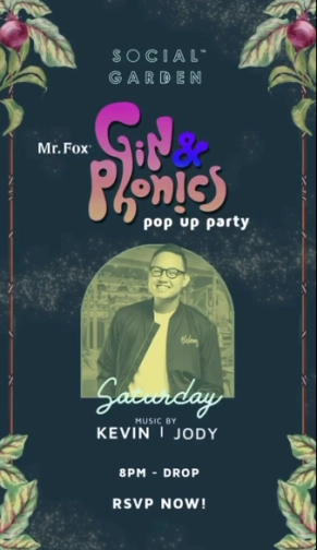 MR FOX JAKARTA - GIN & PLONICS