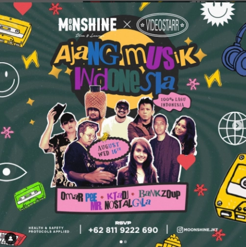 MOONSHINE JAKARTA - AJANG MUSIK INDONESIA