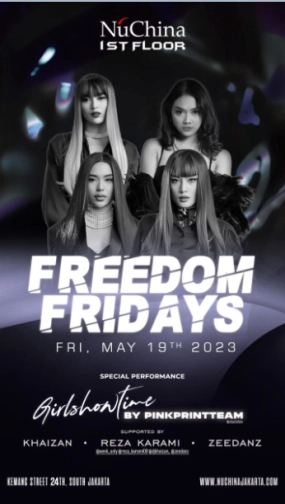 NU CHINA JAKARTA - FREEDOM FRIDAYS