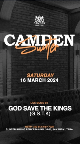 CAMDEN SUNTER - SATURDAY