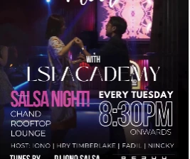 CHAND ROOFTOP LOUNGE JAKARTA  SALSA NIGHT