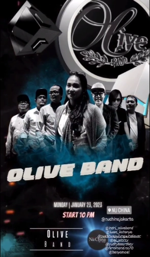 NU CHINA JAKARTA - OLIVE BAND