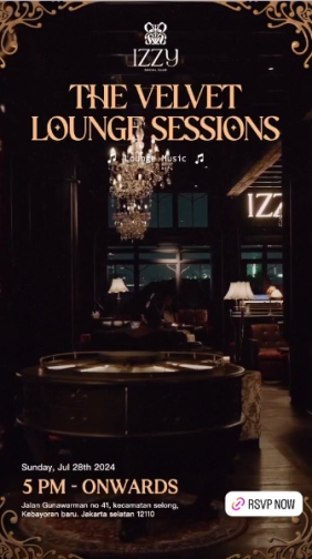 IZZY SOCIAL CLUB JAKARTA - THE VELVET LOUNGE SESSIONS