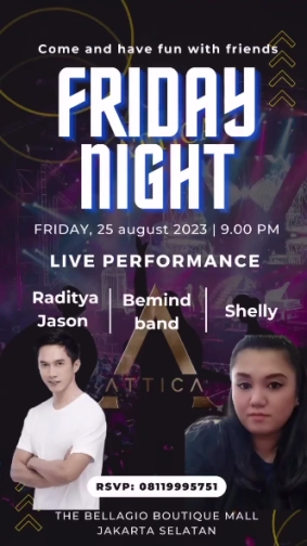 ATTICA JAKARTA - FRIDAY NIGHT