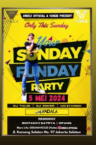 VENUE JAKARTA - SUNDAY FUNDAY PARTY