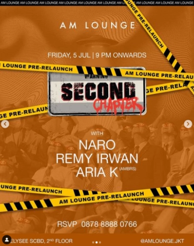 AM LOUNGE JAKARTA - SECOND CHAPTER