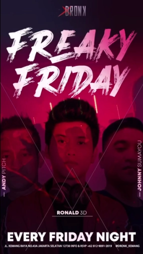 XDRONK JAKARTA - FREAKY FRIDAY