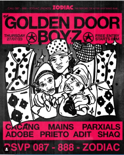 ZODIAC JAKATA - GOLDEN DOOR BOYZ