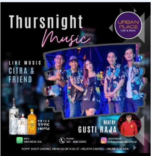 URBAN PLACE JAKARTA - THURSDAY MUSIC