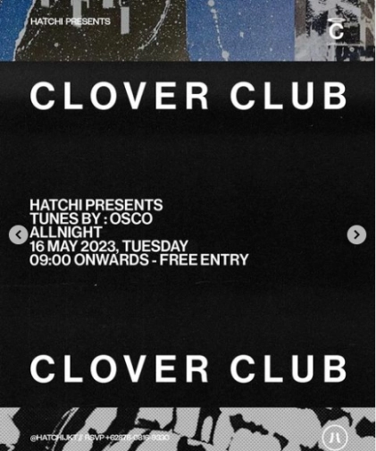 HATCHI JAKARTA - CLOVER CLUB