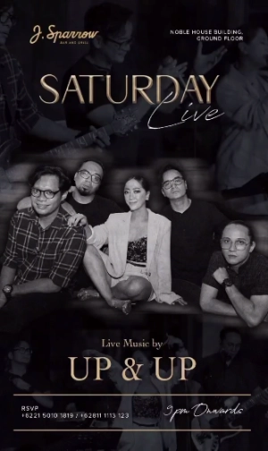 J.SPARROW JAKARTA - SATURDAY LIVE