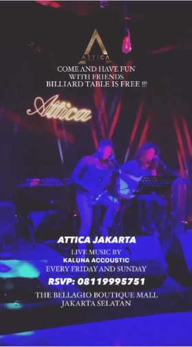 ATTICA JAKARTA - SUNDAY