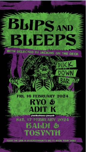 DUCK DOWN JAKARTA - BLIPS & BLEEPS