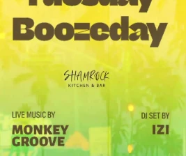 SHAMROCK JAKARTA  TUESDAY BOOZEDAY