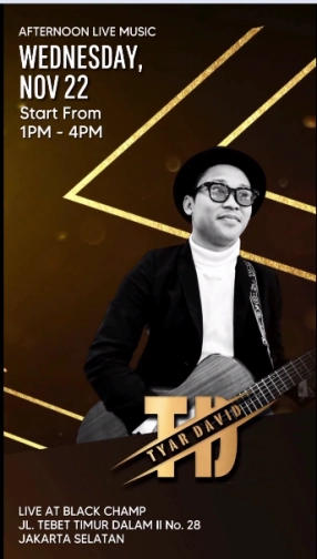 BLACK CHAMP JAKARTA - WEDNESDAY AFTERNOON LIVE MUSIC 