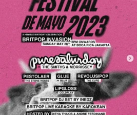 BOCARICA JAKARTA  FESTIVAL DE MAYO BRITPOP INVASION