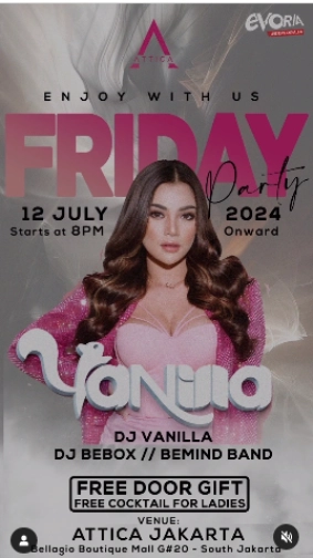 ATTICA JAKARTA - FRIDAY