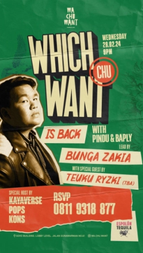 WA CHU WANT JAKARTA - WHICH CHU WANT