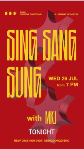 DING DONG DISCO JAKARTA - SING SANG SUNG