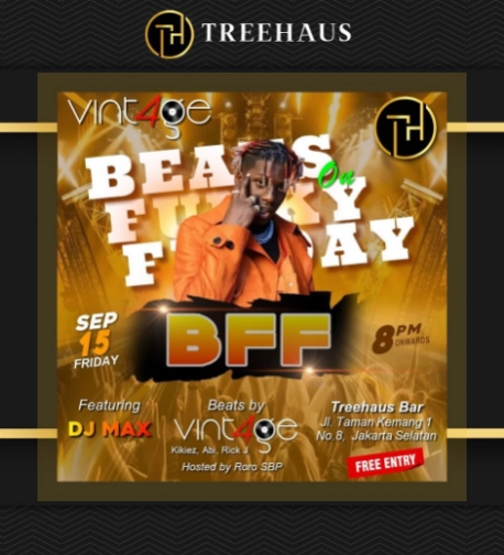 TREEHAUS JAKARTA - Beats Funky Friday