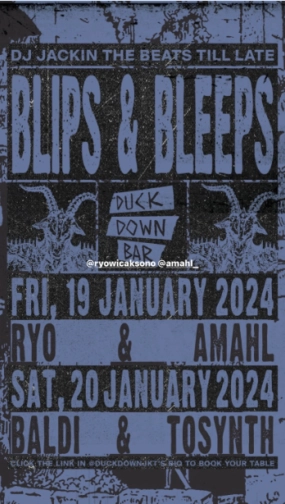 DUCK DOWN JAKARTA - BLIPS & BLEEPS