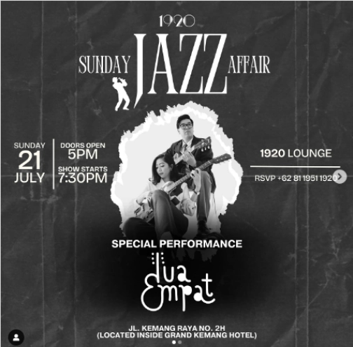 CONTINENT KEBAYORAN BARU - SUNDAY JAZZ AFFAIR