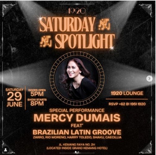 1920 LOUNGE JAKARTA - SATURDAY SPOTLIGHT